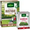 Image de Gazon Rustique - 1 kg + Soin Regarnissage Universel 2 en 1 - 500 g | Vilmorin Jardin