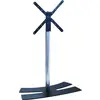 Image de LUX-UP 1050 L - Pied (colonne, support) - pour écran plat - acier - revêtement noir poudré, chrome avec revêtement en poudre - Taille d'écran :