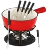 Image de Service à fondue 6 fourchettes rouge Tableandcook DSBRGSAF20