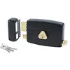 Image de Bricard 1844 Serrure en applique horizontale tirage 2 entrées Cylindre 5 Goupilles Gauche, Noir en occasion ou reconditionné
