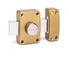 Image de - Verrou de securité a bouton pour porte avec cylindre 45 mm Alpha Bricard