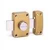 Image de - Verrou de securite de porte targette a bouton Bricard Alpha
