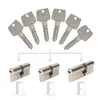 Image de Pack de 3 cylindres Bricard Astral s'entrouvrant: 2x 30+30, & 1x 30+40 avec 6 clés. en occasion ou reconditionné