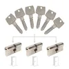 Image de Bricard Pack de 3 cylindres Astral s'entrouvrant: 35+35, 35+35 & 35+35 avec 6 clés. en occasion ou reconditionné