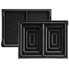 Image de LAGRANGE Jeu de plaques Croque-Monsieur, compatible avec tous les gaufriers "Tarti' Gaufres", Plaques en aluminium moulé, Revêtement antiadhésif double couche, 020422 en occasion ou reconditionné