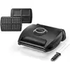 Image de Gaufrier 2 plaques 1700w noir 089006