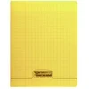 Image de Cahier polypro jaune 17x22 60p Grands carreaux séyès 90g