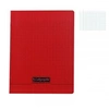 Image de Cahier Polypro Rouge 17x22 96p Grands Carreaux Séyès 90g