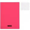 Image de Cahier - A4 (21x29,7cm) - Petits carreaux - 96 pages - Polypro - Rouge