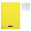 Image de Cahier - A4 (21x29,7cm) - Petits carreaux - 96 pages - Polypro - Jaune
