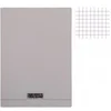 Image de Cahier - A4 (21x29,7cm) - Petits carreaux - 96 pages - Polypro - Gris