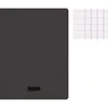 Image de Cahier - A4 - 21x29,7cm - Grands carreaux - 48 pages - polypro - sans spirale - Noir