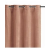 Image de Rideau uni Elise en velours coton 100% - Couleur Epice - 140 x 280 cm