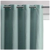 Image de Rideau stonewashed Zeff vert de gris