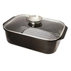 Image de Cocotte rectangulaire en fonte d'aluminium 33x21cm + couvercle 382932