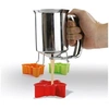 Image de Entonnoir à piston 10 x 15 cm acier inoxydable - - Argent / Métallique - Acier Inoxydable (inox)