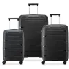 Image de Delsey - Dune Securitech - Set 3 Valises - Valise à roulettes Noir - S / M / L