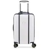 Image de Delsey - Cadence Cabine Extensible - Valise à roulettes Ivoire / Marine - S - 55 cm