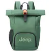 Image de Delsey - Jeep Rolltop Backpack - Sac à dos urbain Green - 23 L