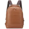 Image de Delsey - Cuir Grainé Backpack - Sac à dos urbain Black - 22 L