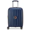 Image de Delsey - Carrousel 2 Cabine Extensible - Valise à roulettes Bleu - S - 55 cm Slim