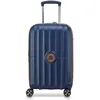 Image de Delsey - Carrousel 2 Cabine Extensible - Valise à roulettes Bleu - S - 55 cm