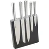 Image de Pradel Jean Dubost 18522 Bloc Météor Façon Wengé + 5 Couteaux de Cuisine, Argent,noir en occasion ou reconditionné