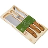 Image de Laguiole jean dubost 97146 coffret bois naturel 3 pièces fromage