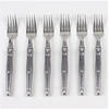 Image de Coffret 6 fourchettes de table Laguiole en inox - Jean Dubost - Argent / Métallique - Acier Inoxydable (inox)