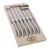 Image de Coffret de 6 couteaux à steak laguiole inox Jean Dubost L0060014D32175