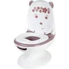 Image de Bebeconfort Mini Toilette Panda, Pot Avec Bruit De Chasse D'Eau, Rose