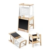 Image de , toucan, tour d'apprentissage évolutive 3-en-1, bureau enfant et chaise, marchepied, 18 mois et +