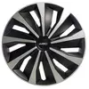 Image de WRC 007497 Boîte 4 Enjoliveurs Carbone Style, 14 Pouces, Set de 4