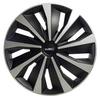 Image de WRC 007499 Boîte 4 Enjoliveurs Carbone Style, 16 Pouces, Set de 4