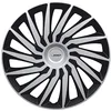 Image de Michelin 009026 Enjoliveurs 15'' pouces   NVS KENDO Noir et Argent   Set de 4   Design Sport et Élégant   Résistants aux Chocs   Fixation Facile   Compatibles Voitures avec Jantes Acier ou Tôle en occasion ou reconditionné
