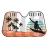 Image de Pare-soleil Aluminium Taille L 70x130 Cm Longboard Beach