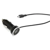 Image de Auto-T - Adaptateur d'alimentation pour voiture - 2 connecteurs de sortie (USB, Micro-USB de type B)