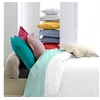 Image de Housse de couette percale blanc 200x200 cm - Tradilinge
