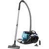 Image de Rowenta Compact Power Cyclonic Aspirateur Sans Sac Performant Compact Léger Maniable Ergonomique Capacité 1,5L RO3731EA, Noir / Turquoise en occasion ou reconditionné