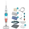 Image de Aspirateur balai vapeur 2en1 filaire 1700w blanc/bleu RY8544WH