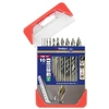 Image de 10 forets métaux Premium TSP HSS taillés meulés - affûtage étagé - Ø 1 à 10 mm - - 11457070001
