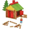 Image de Mon Chalet en Bois 1801 jeu de construction hêtre 95 pièces