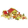 Image de Jeujura - Grande Ferme 220 Pièces - Jeu de Construction dès 5 Ans - 8059 en occasion ou reconditionné