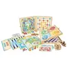 Image de Coffret De Jeux Classiques - 150 Regles - Pions Bois
