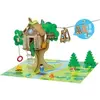 Image de Jeux de construction La Cabane Perchee 70 pièces Jeujura Multicolore 27x11x32 cm A2102207
