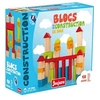 Image de - Jeu De Constructions En Bois - 40 Pièces Multicolore