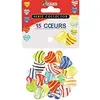 Image de Jouet 15 Galets Forme Coeur Billes Plates Jeu