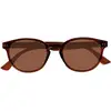 Image de Isotoner - Lunettes de soleil recyclées Mixte Café