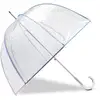 Image de Isotoner - Parapluie transparent PVC/Pastel