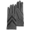 Image de Isotoner - Gants Femme tactiles laine Gris chiné